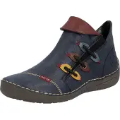 Rieker Derbies 72581-14 femmes - Bleu - 41