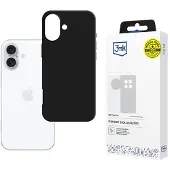 3mk Protection Case Matt Case Pro for iPhone 16 Plus (Apple iPhone 16 Plus), Coque pour téléphone portable, Noir