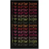 Roxy Cold Water Message Towel Noir Femme