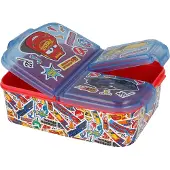 Disney Cars Stickers Boîte à pain premium pour enfants Boîte à déjeuner Boîte à goûter avec 3 compartiments