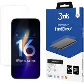 3mk Protection Verre Trempé - - iPhone 16 Pro - Résistant aux rayures - Protection Écran - 9H