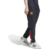 Adidas Pantalon de sport 'Manchester United Stadium' jaune / rouge / noir / blanc