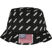 Mister tee Chapeaux 'Nasa' noir / blanc