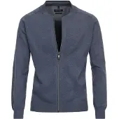 Casamoda Casual Regular Fit Cardigan bleu, Unicolore