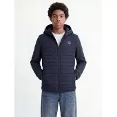 Jack & Jones Junior Veste mi-saison 'JJEMulti' bleu marine / rouge / blanc