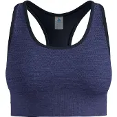 Odlo Seamless Medium Impact Sports Bra Bleu L Femme