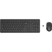 HP 330 Wireless Mouse and Keyboard Combination clavier Souris incluse RF sans fil Anglais Noir