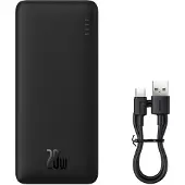 Baseus Batterie externe Airpow, 10 000 mAh, noir