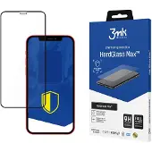 3mk Protection Protection d'écran Hardglass Max (1 pcs, Apple iPhone 12 Pro Max), Téléphone portable : film de protection, Transparent, Noir