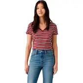 Levi's T-shirt à Manches Courtes Et Col En V Perfect