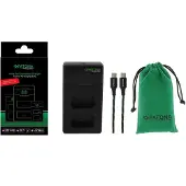PATONA Chargeur double Premium Sony NP-FW50 (Chargeur de batterie d'appareil photo), Alimentation pour appareil photo, Noir