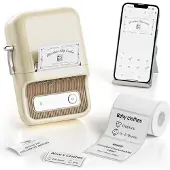 Niimbot B21 (203 dpi), Imprimante d'étiquettes, Beige