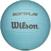 Wilson Ballon de volley-ball Soft Play bleu Bleu, taille unique