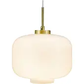 Dyberg Larsen Suspension , Arp, dimmable, Blanc, Salon / séjour, Verre, Scandinave