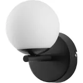 Nova Luce NUVOLE LED Applique murale noir 8W blanc chaud 17,5x13x20cm 9061439 (400 lm)