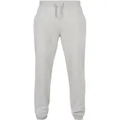 Build Your Brand BY014 | Sweatpants lourds / Pantalon de jogging pour hommes - Couleur : Light Asphalt - Taille : XL