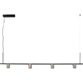 Lyora Suspension Sirmos Noir avec brun moka