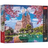 Trefl Puzzle 1000 pièces Premium Plus « Sagrada Familia » de