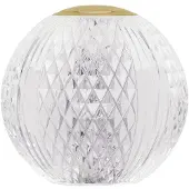 Nova Luce BRILLANTE LED Lampe de table or 1,5W blanc neutre 9x9cm 9522020