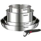 Tefal Ingenio Emotion, ensemble de 5 pièces : poêles de 24 et 28 cm, casseroles de 16 et 20 cm