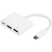 Vivanco VIVancoAdaptateur USB Type C HDMI 3 en 1