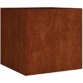 vidaXL Jardinière 40x41x40 cm acier corten
