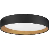 Lyora Plafonnier Stake noir Ø 45cm