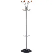 Alba Porte-manteau "PMVIENA", (H)1.770 mm, gris argenté