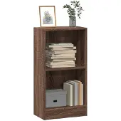 vidaXL Bibliothèque chêne marron 40x24x76 cm bois d'ingénierie
