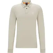 BOSS Polo Slim en piqué de coton stretch
