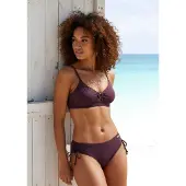 LASCANA Hauts de bikini aubergine