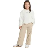 Adidas Seasonals Ruffles Sweat Set Beige,Blanc 7-8 Years Fille