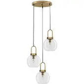 Nova Luce Lustre triple Irvine 9241190
