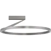 Lyora Plafonnier design Tilia nickel