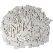 LEGO 1x6 Tuiles Blanc - Tuile blanche 6636 - 100x (6636, Accessoires )
