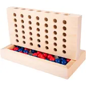 Engelhart Jeu de la série des quatre en un en bois