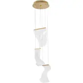 Nova Luce Siderno LED Suspension acrylique
