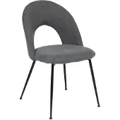 Atmosphera Stuhl "raven" grau - créateur d'intérieur