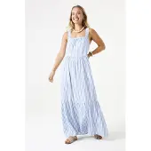 Garcia femme Robe, XXL, Bleu