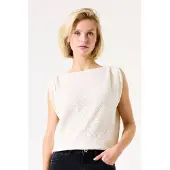 Garcia G50240 Sleeveless Blouse Beige XL Femme