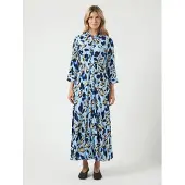 Y.A.S Robe-chemise mélange de couleurs