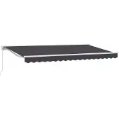 vidaXL Cadre d'auvent anthracite 400 x 200 cm