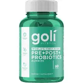 Goli Nutrition , Prébiotiques+Postbiotiques+Probiotiques, 60 Gommes