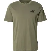 Puma Hommes, T-shirt de sport, ESS Small No. 1 Logo Tee (s) (M), Vert