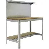 Simonwork (bancos De Trabajo) Bt3 Metal Shelf 1445x1510x610 Mm Argenté