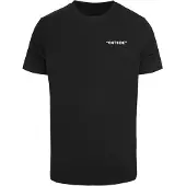 Mister tee T-Shirt 'Outside' noir / blanc