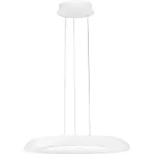 Lyora Suspension moderne Epos Ø 60cm blanc