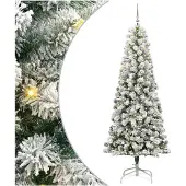 vidaXL Sapin de Noël Artificiel à Branches Articulées 240 cm PVC