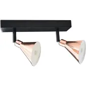 Näve - 2 spots muraux et de plafond, Pinhead, dimensions : l:27cm ; l:5,5cm ; h:3cm ; ds : 8cm ; 1208747