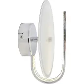 Näve Applique murale LED / argent